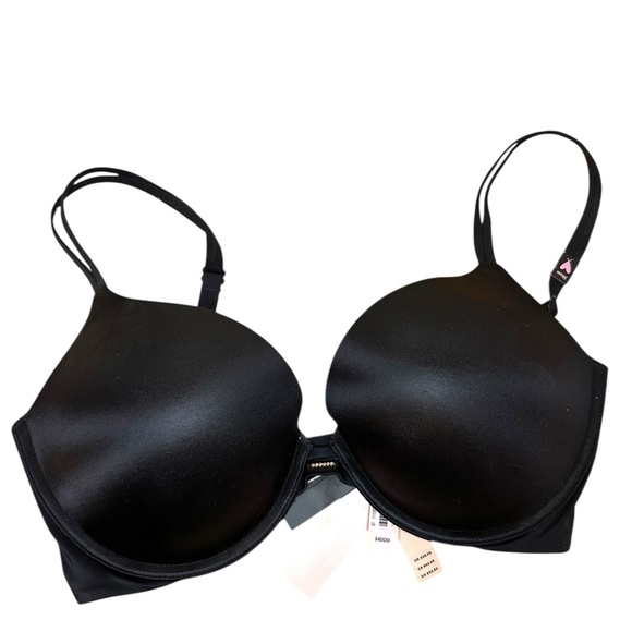 Victoria's Secret Black T-Shirt Bra with Underwire - Picture 1 of 3